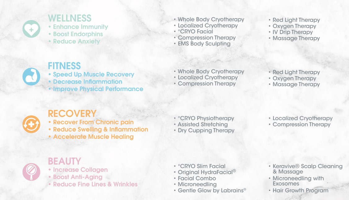 CRYO Center Interior